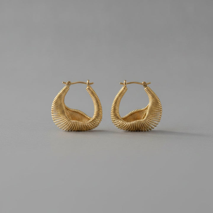 Fleur Gold Earrings