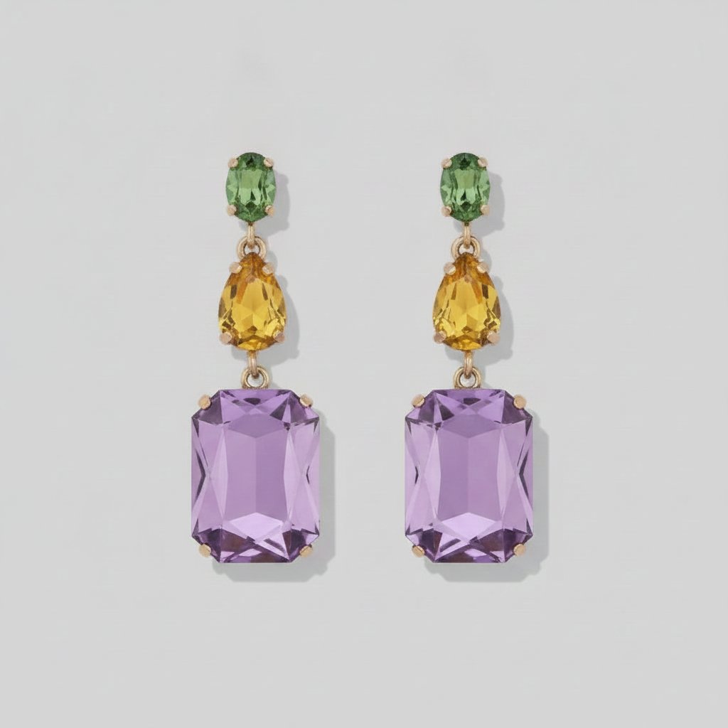 Fleur Zirconia Earrings