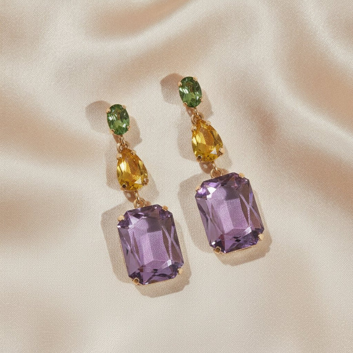 Fleur Zirconia Earrings