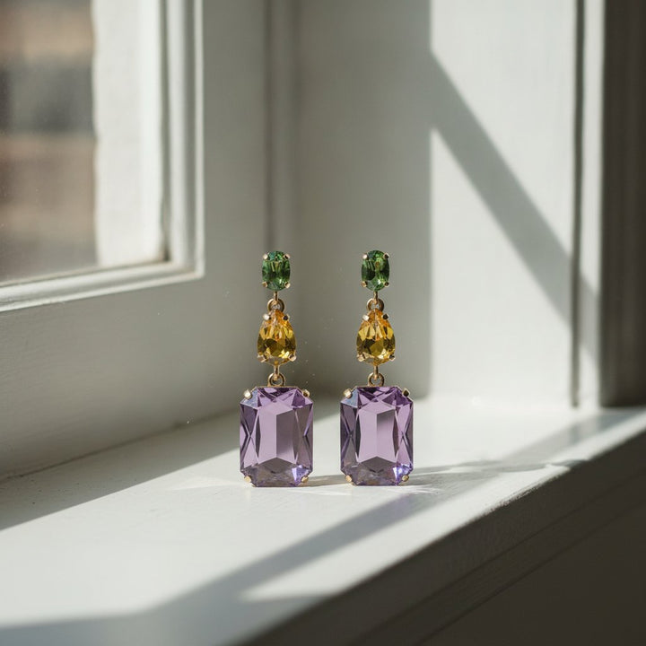 Fleur Zirconia Earrings