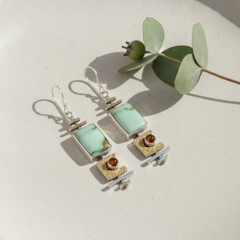 Fleur Gold Earrings