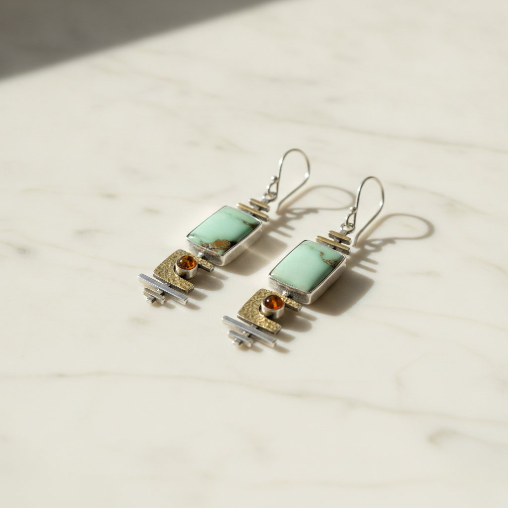 Fleur Gold Earrings