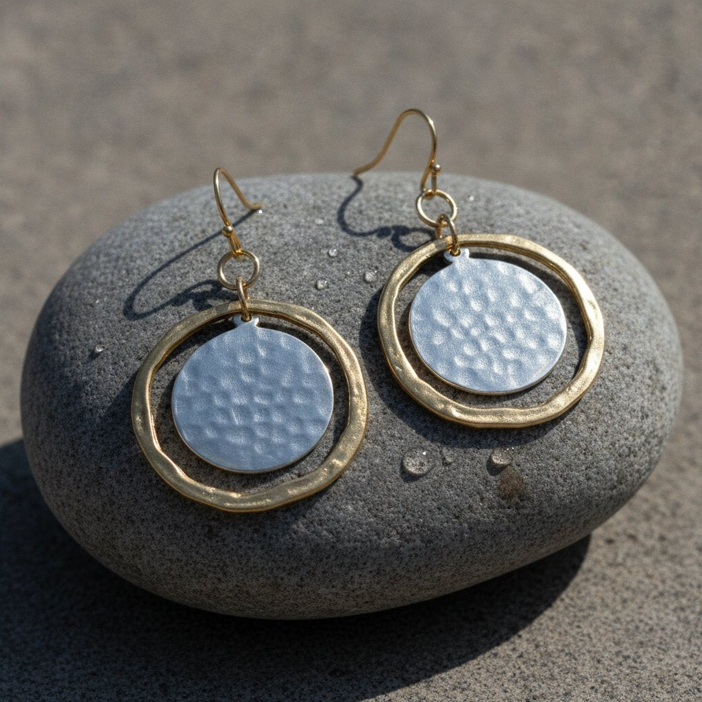 Fleur Gold Earrings