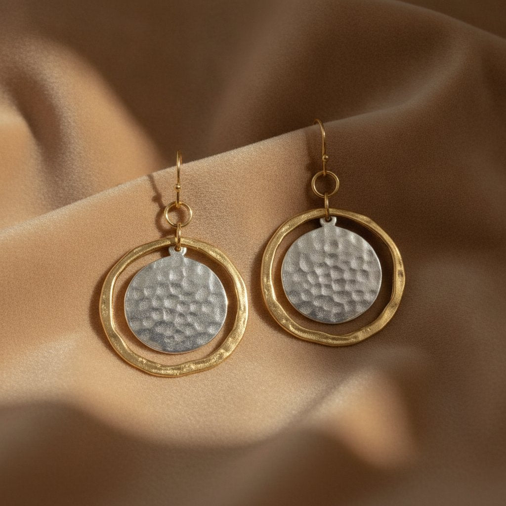 Fleur Gold Earrings