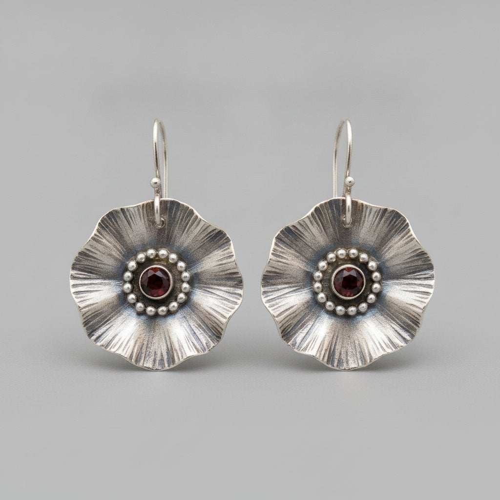 Fleur Zirconia Earrings