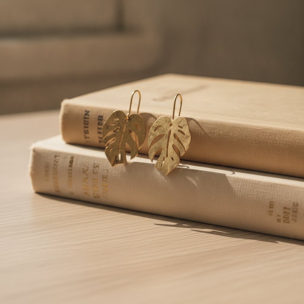 Fleur Gold Earrings
