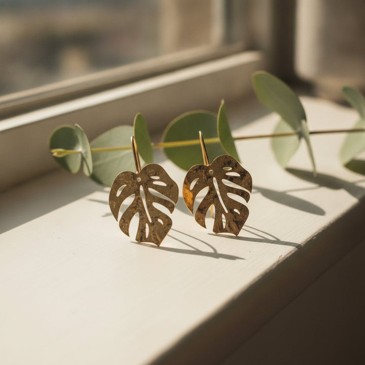 Fleur Gold Earrings