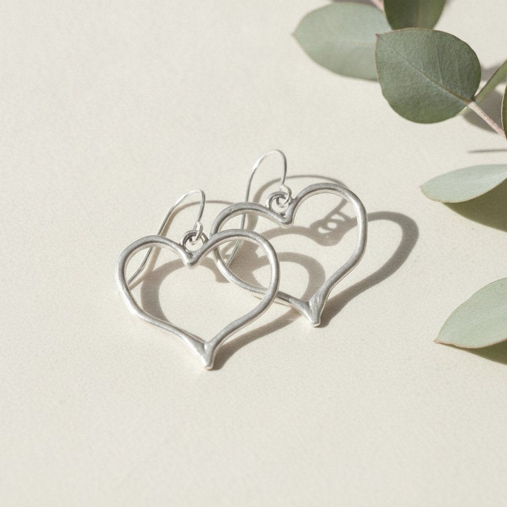 Fleur Silver Earrings