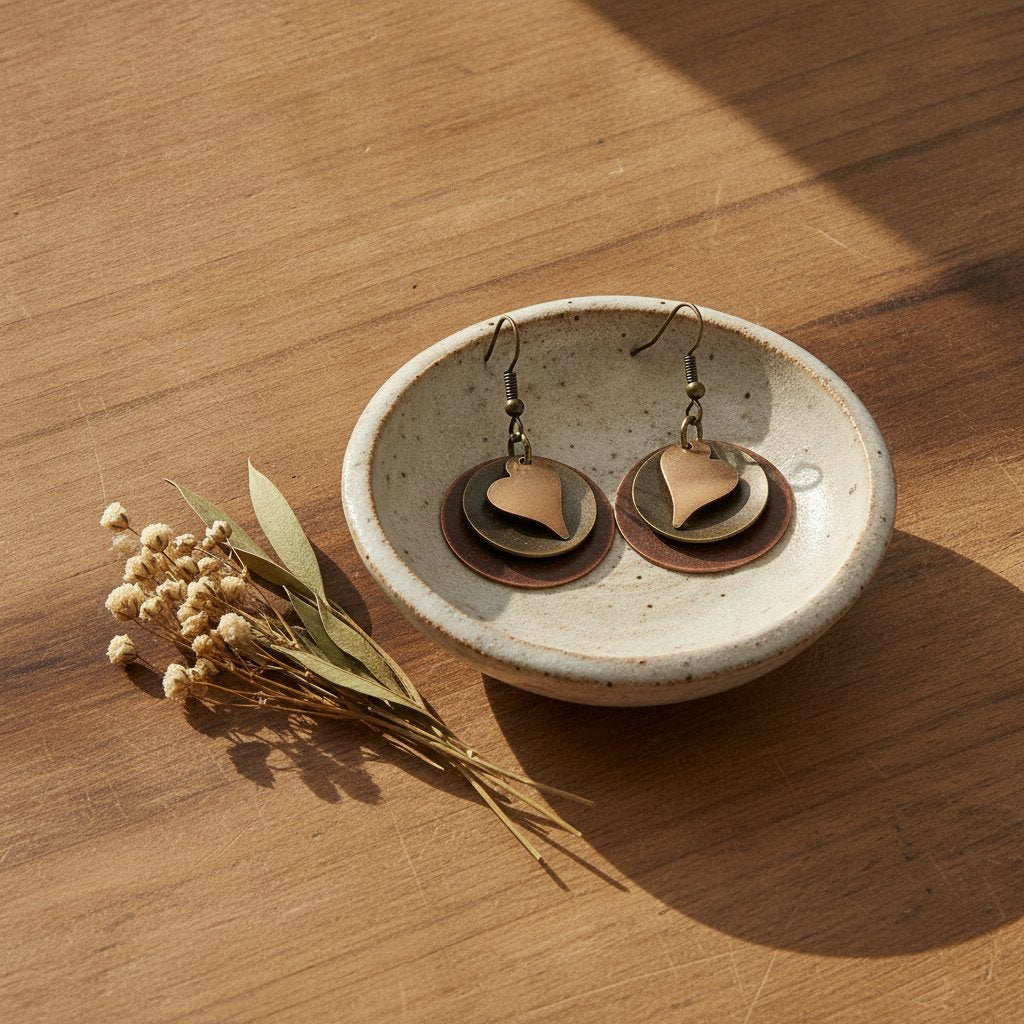 Fleur Gold Earrings