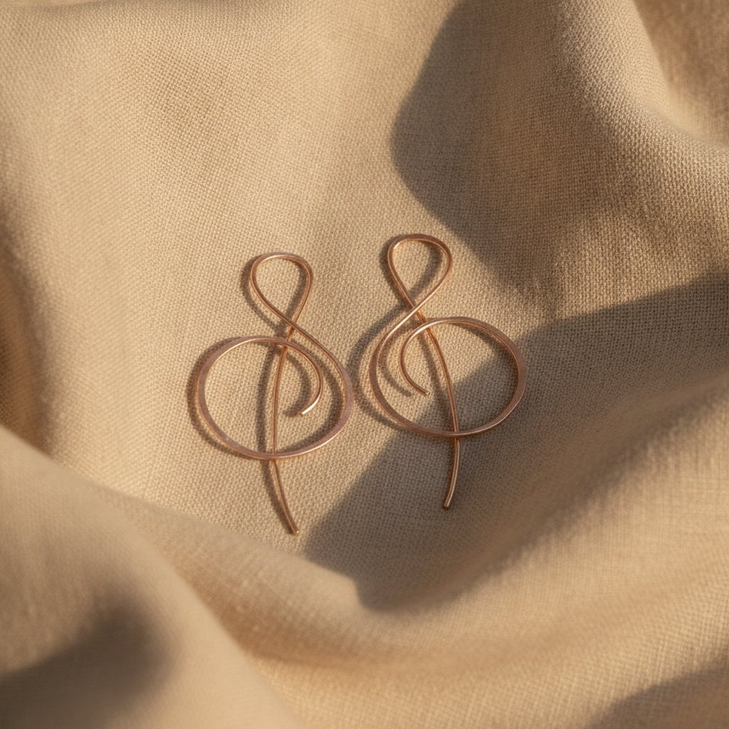Fleur Gold Earrings