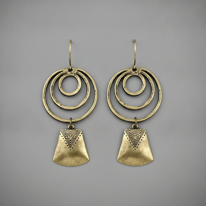Fleur Gold Earrings
