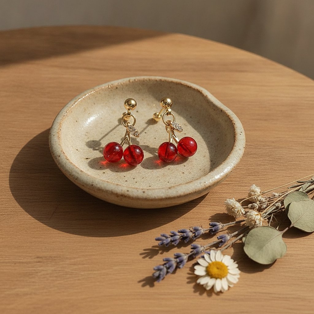 Fleur Vintage Earrings