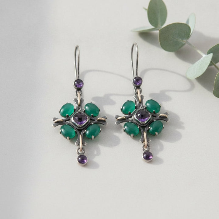 Fleur Zirconia Earrings