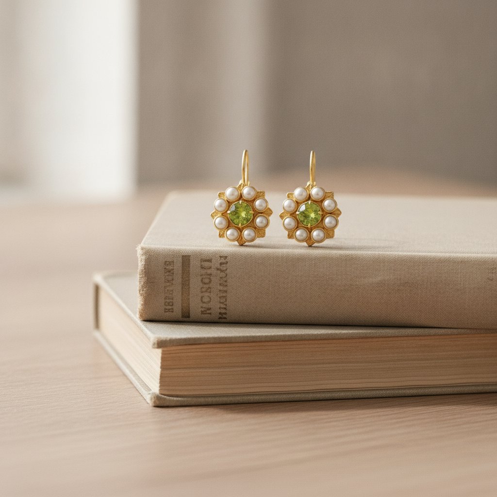 Fleur Pearl Earrings