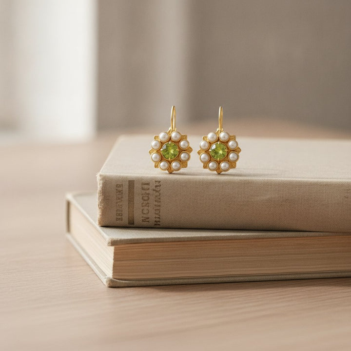 Fleur Pearl Earrings