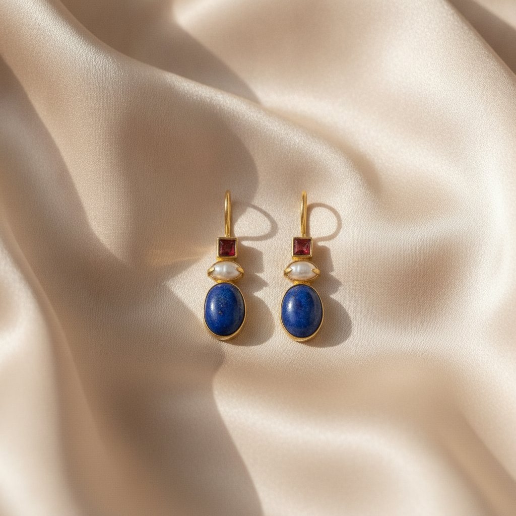 Fleur Gold Earrings