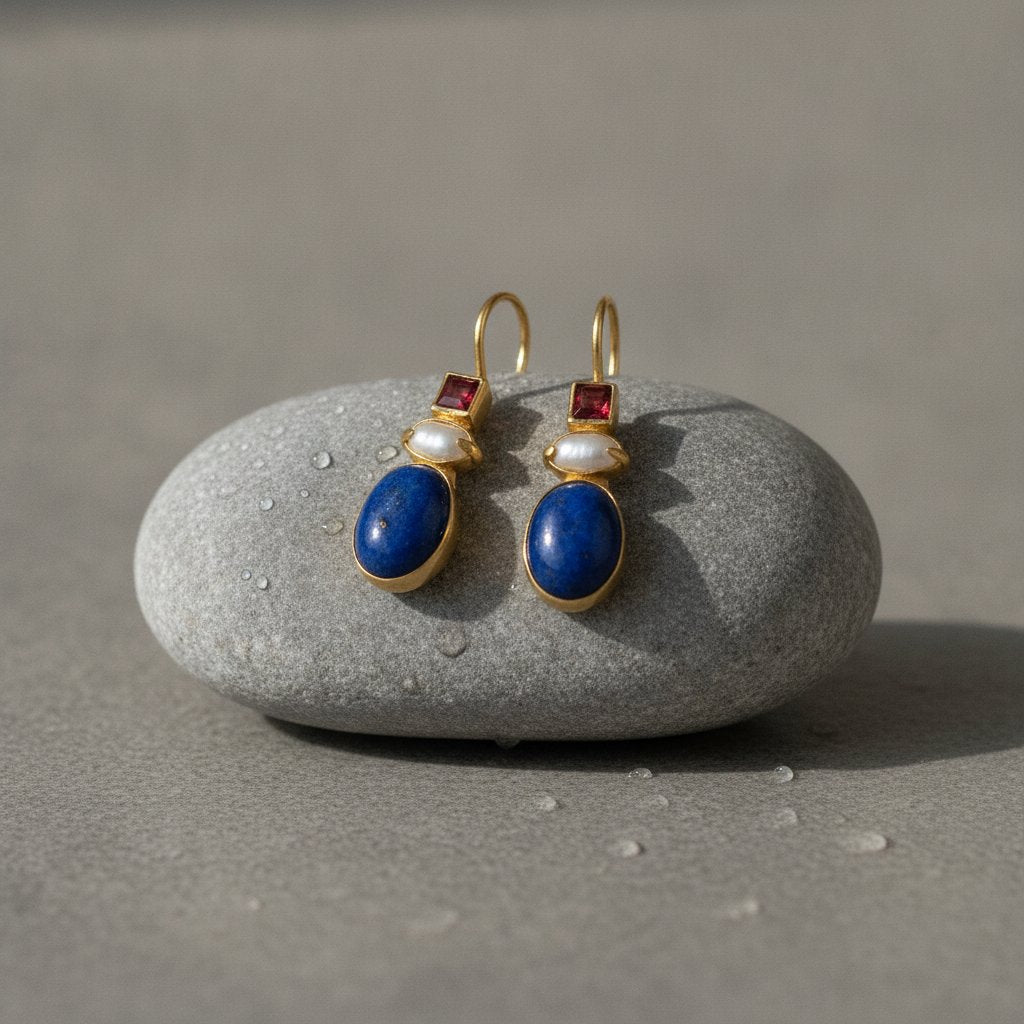 Fleur Gold Earrings