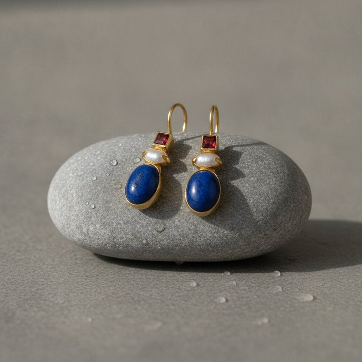 Fleur Gold Earrings