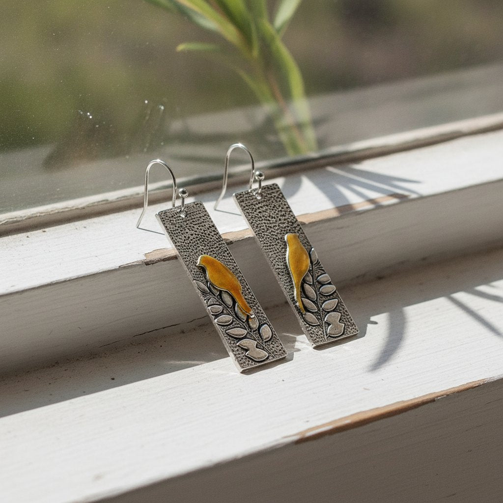 Fleur Vintage Earrings