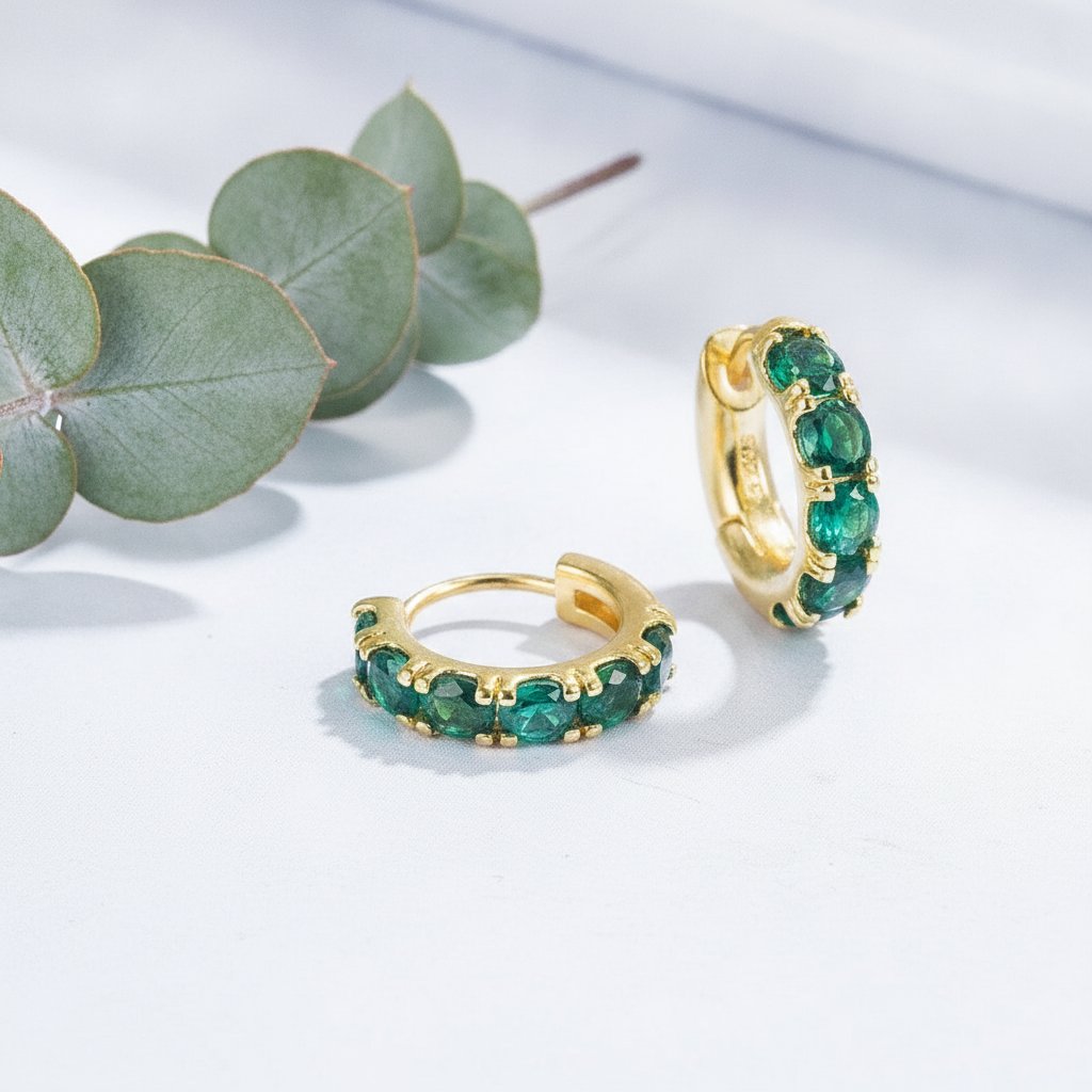 Fleur Crystal Earrings