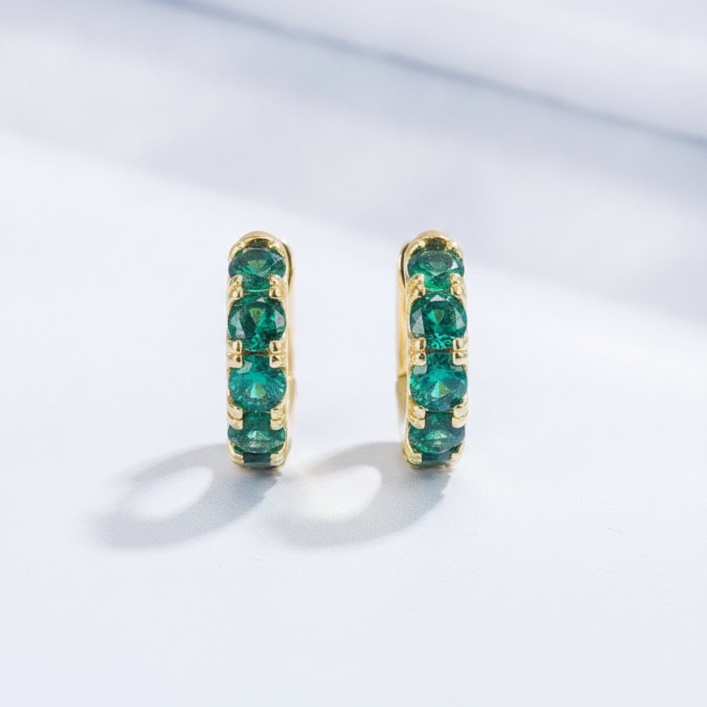Fleur Crystal Earrings