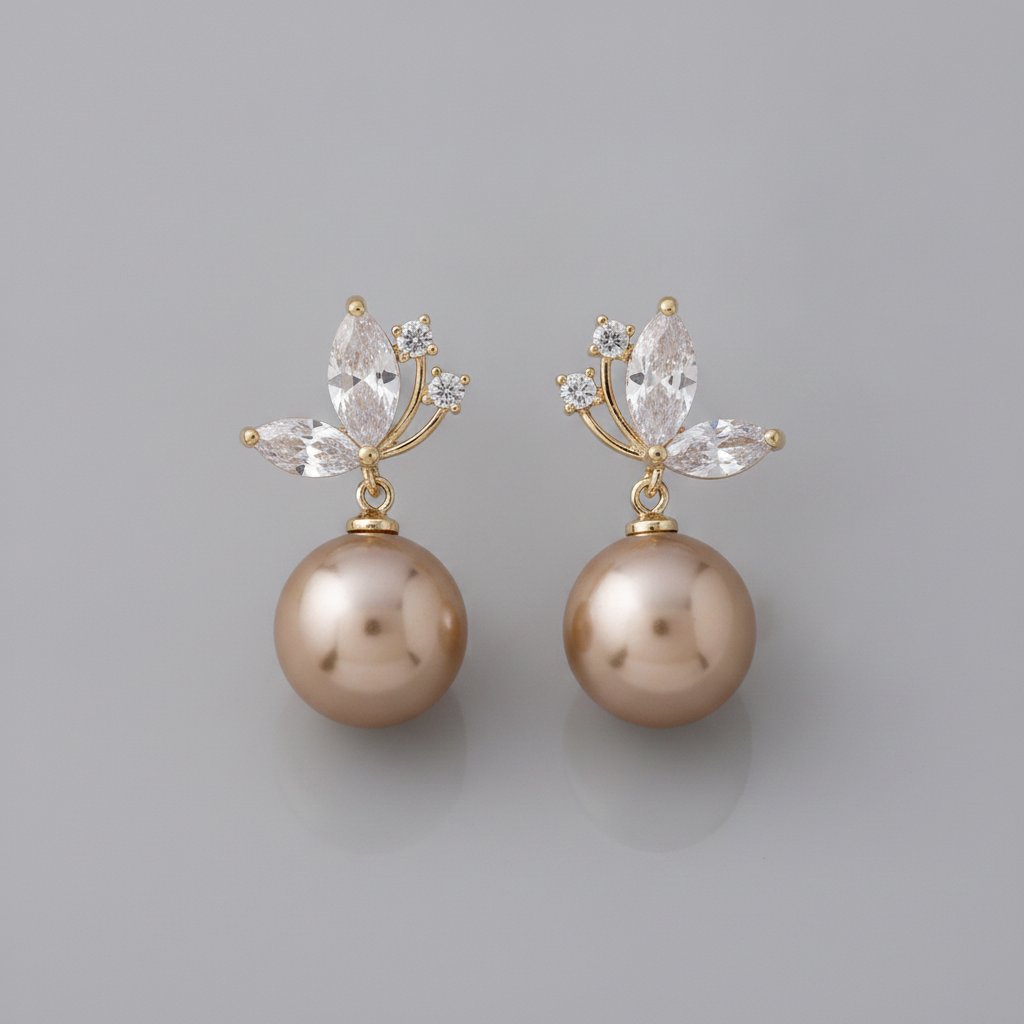 Fleur Pearl Earrings