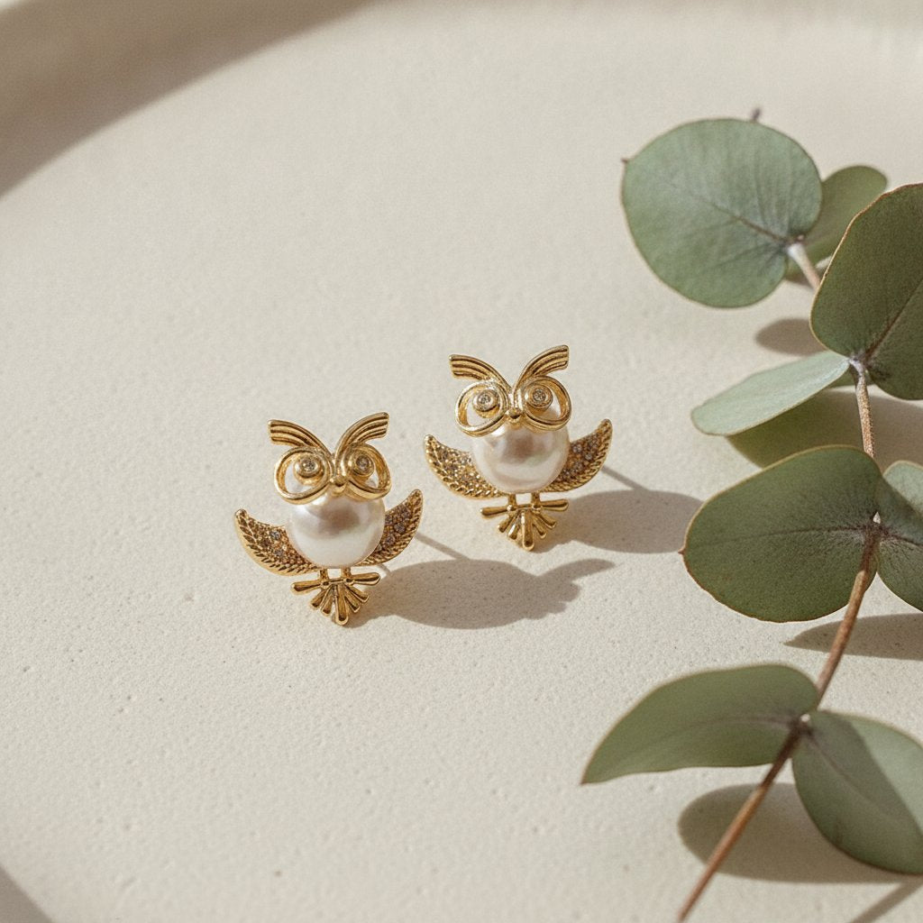 Fleur Pearl Earrings