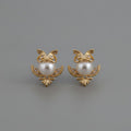 Fleur Pearl Earrings