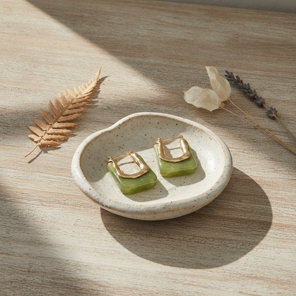 Fleur Gold Earrings