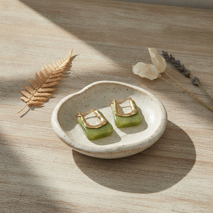 Fleur Gold Earrings