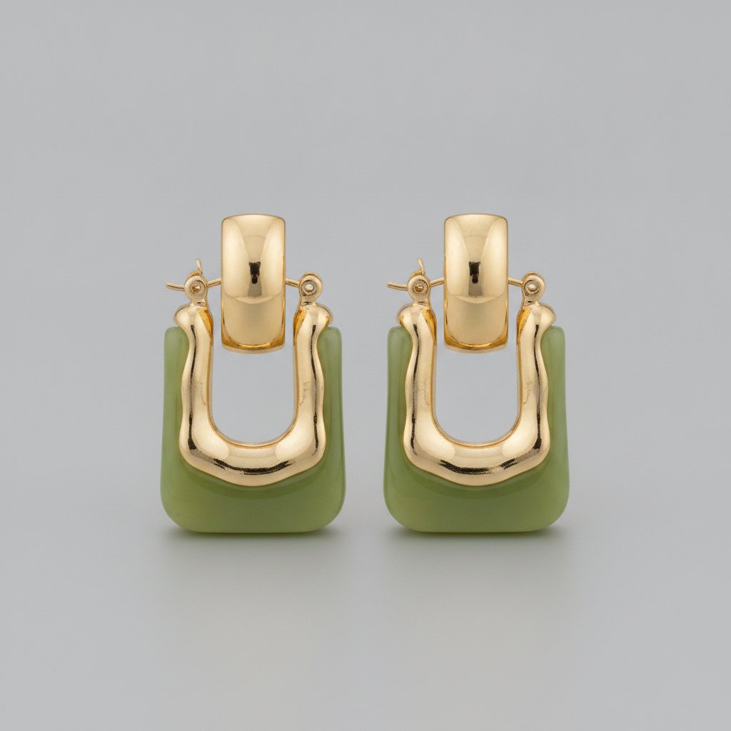 Fleur Gold Earrings