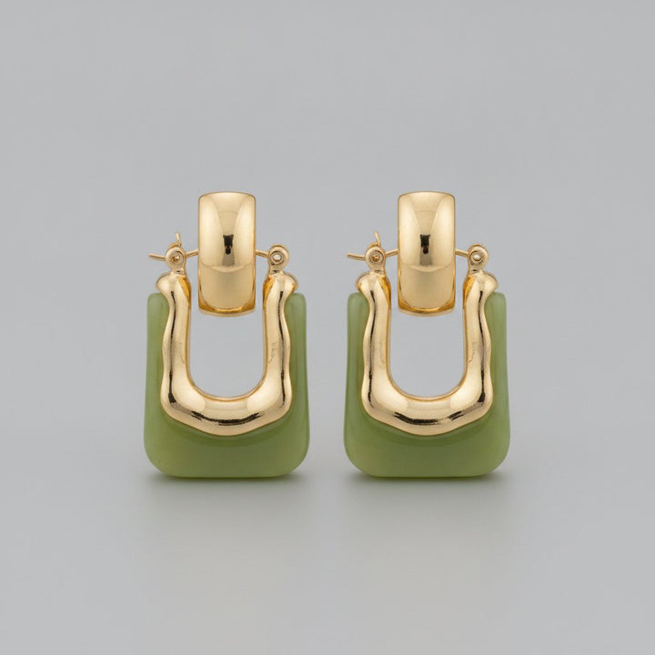 Fleur Gold Earrings