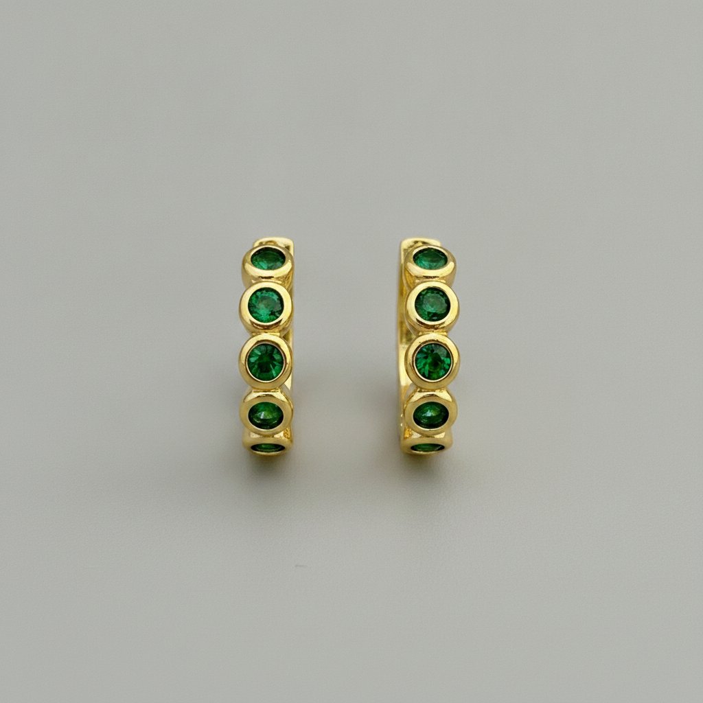 Fleur Gold Earrings