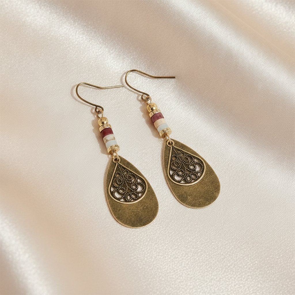 Fleur Vintage Earrings