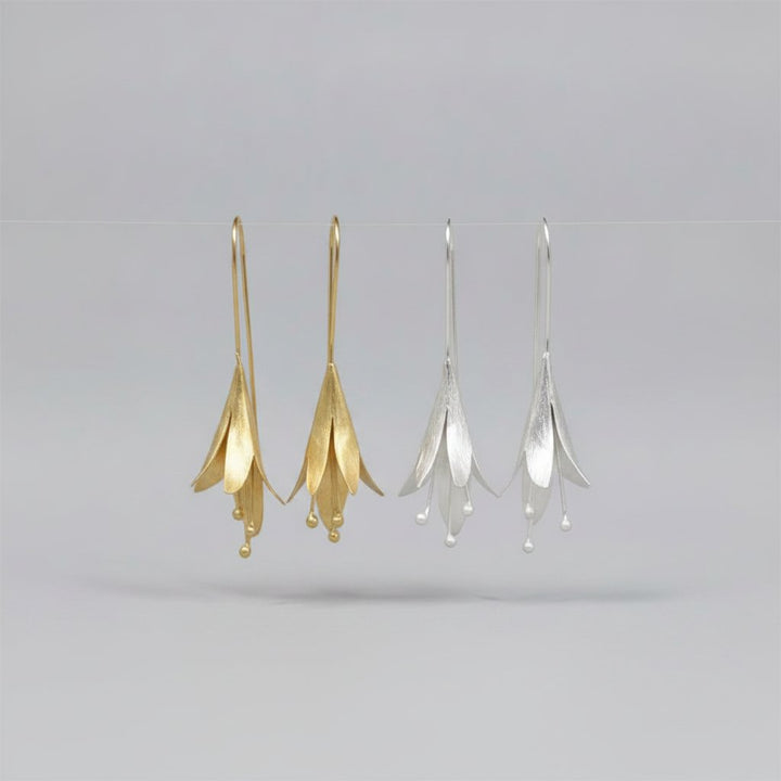 Fleur Gold Earrings