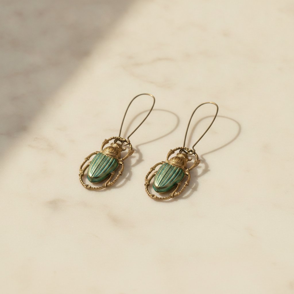 Fleur Gold Earrings