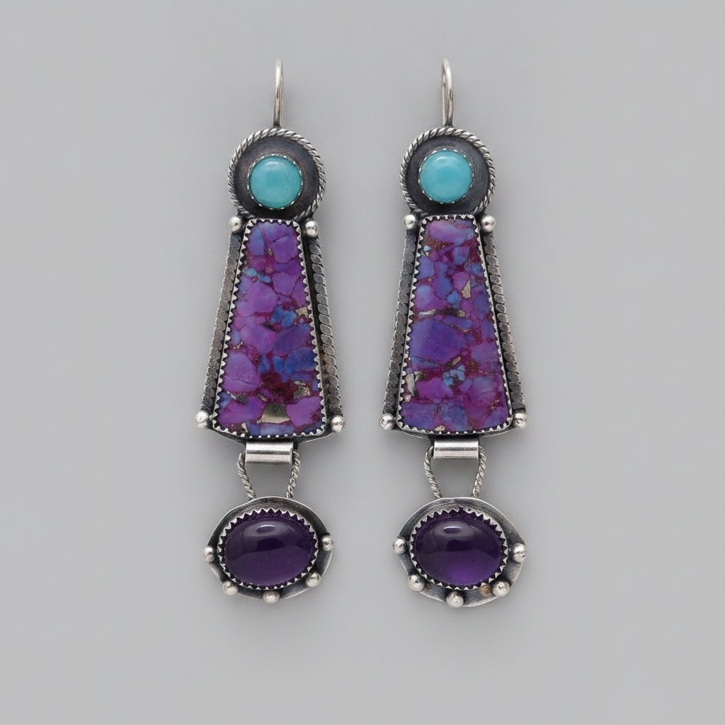 Fleur Crystal Earrings