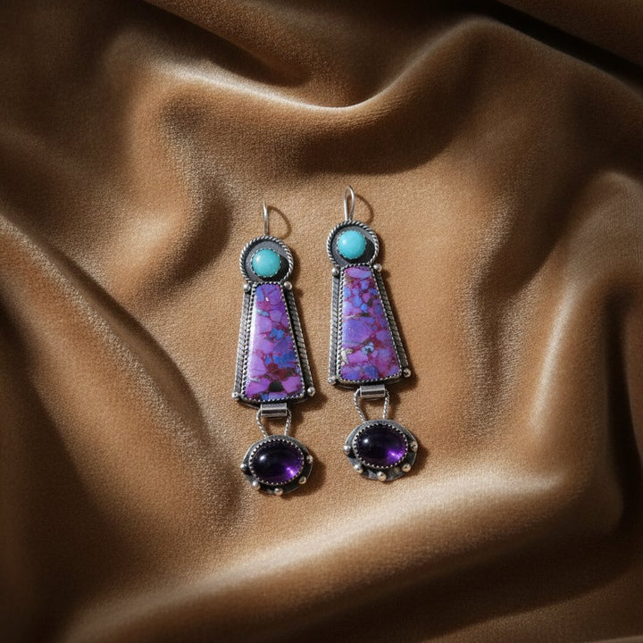 Fleur Crystal Earrings