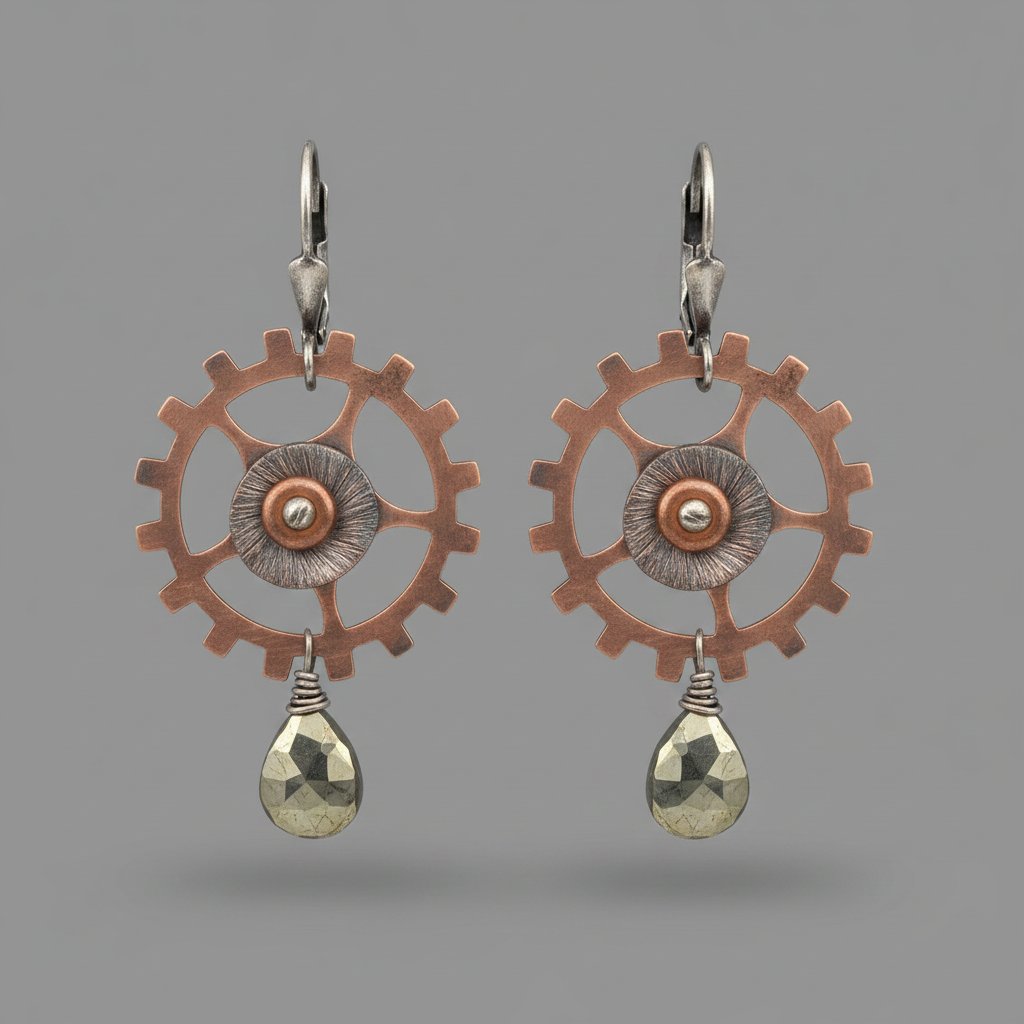 Fleur Vintage Earrings