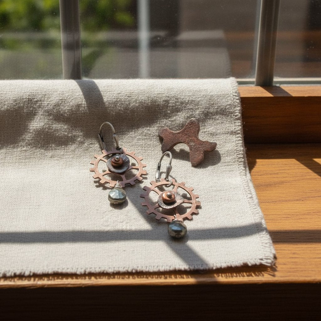 Fleur Vintage Earrings