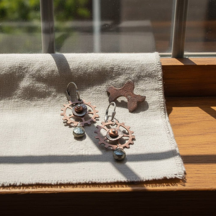 Fleur Vintage Earrings