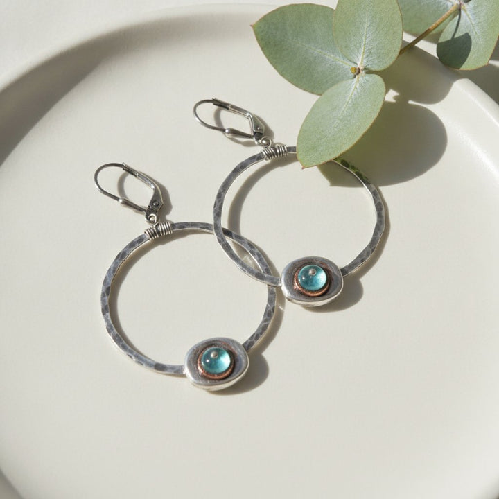 Fleur Silver Earrings