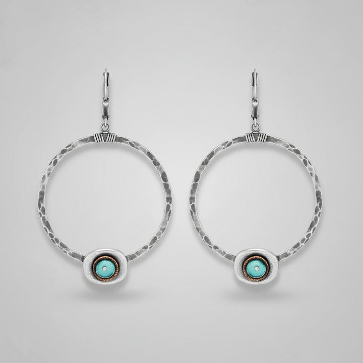 Fleur Silver Earrings