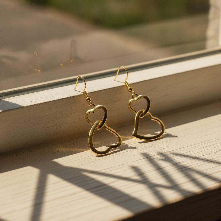 Fleur Gold Earrings