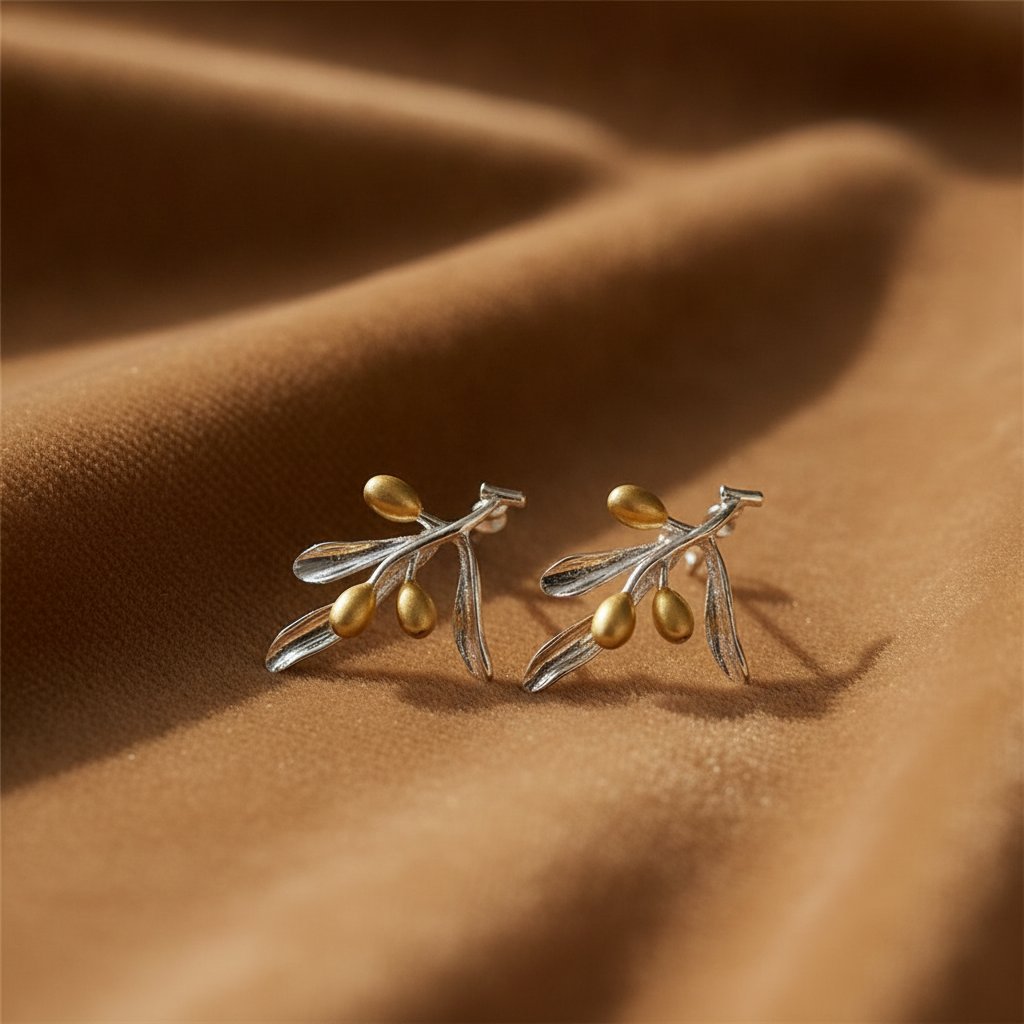 Fleur Gold Earrings