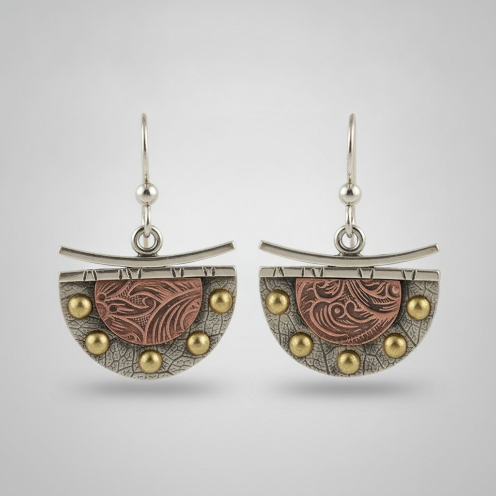 Fleur Gold Earrings