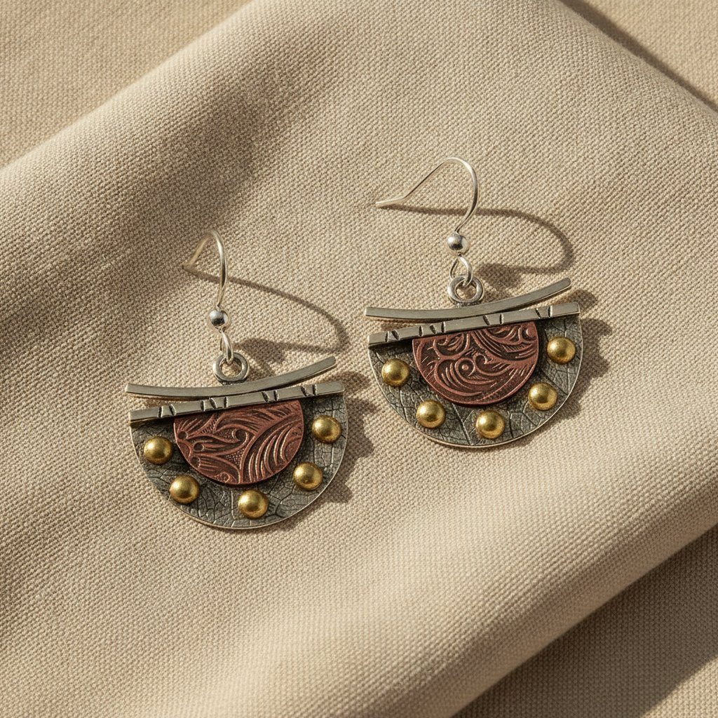 Fleur Gold Earrings