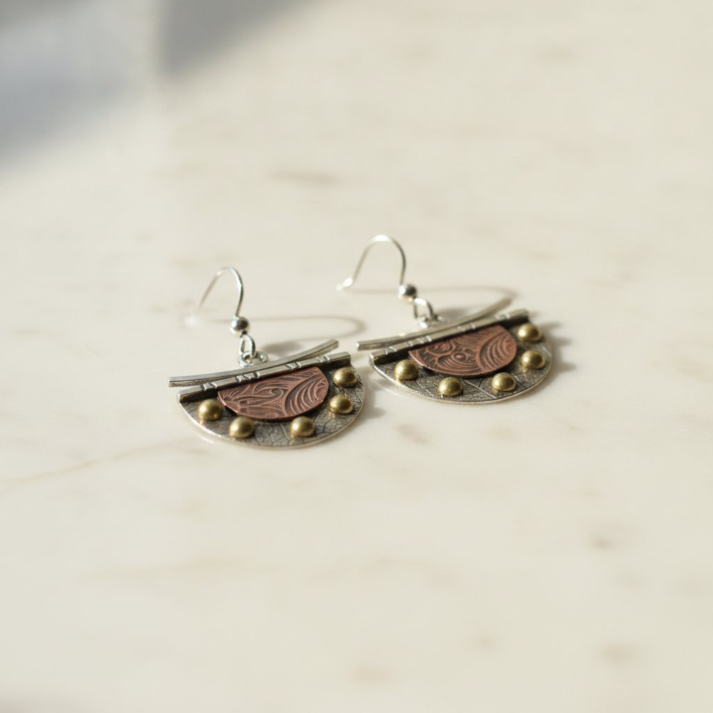 Fleur Gold Earrings