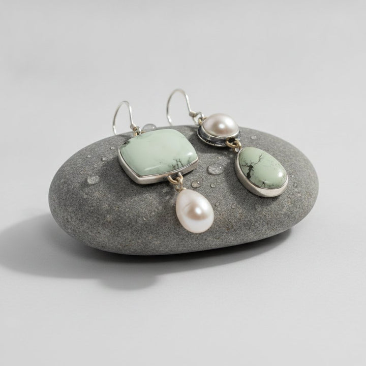 Fleur Pearl Earrings