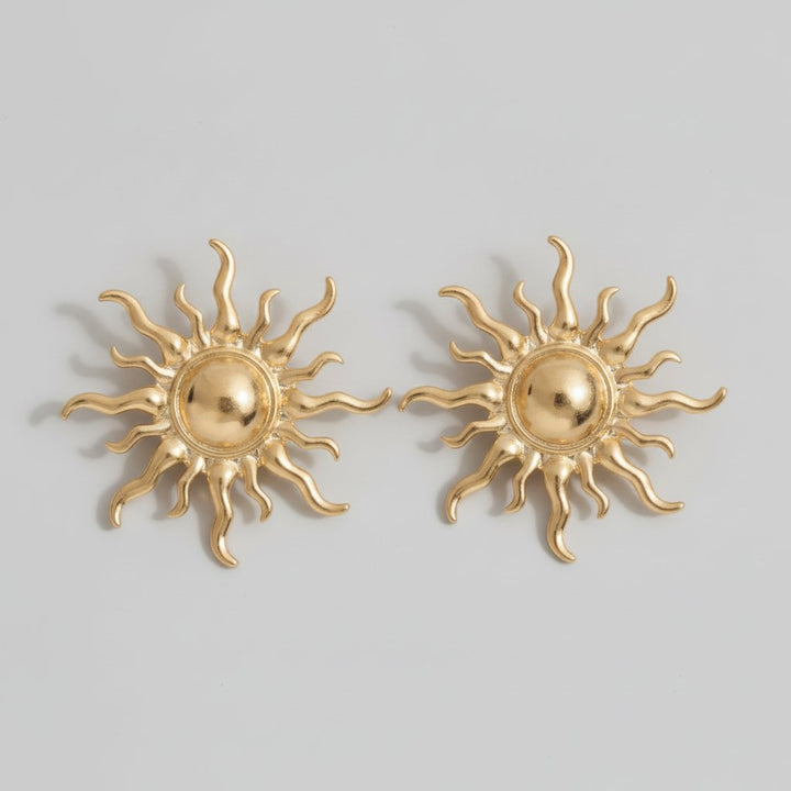 Fleur Gold Earrings